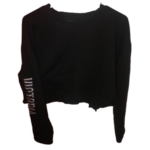 Victoria’s Secret Sport Cropped Sweatshirt Size Medium - Picture 4 of 9